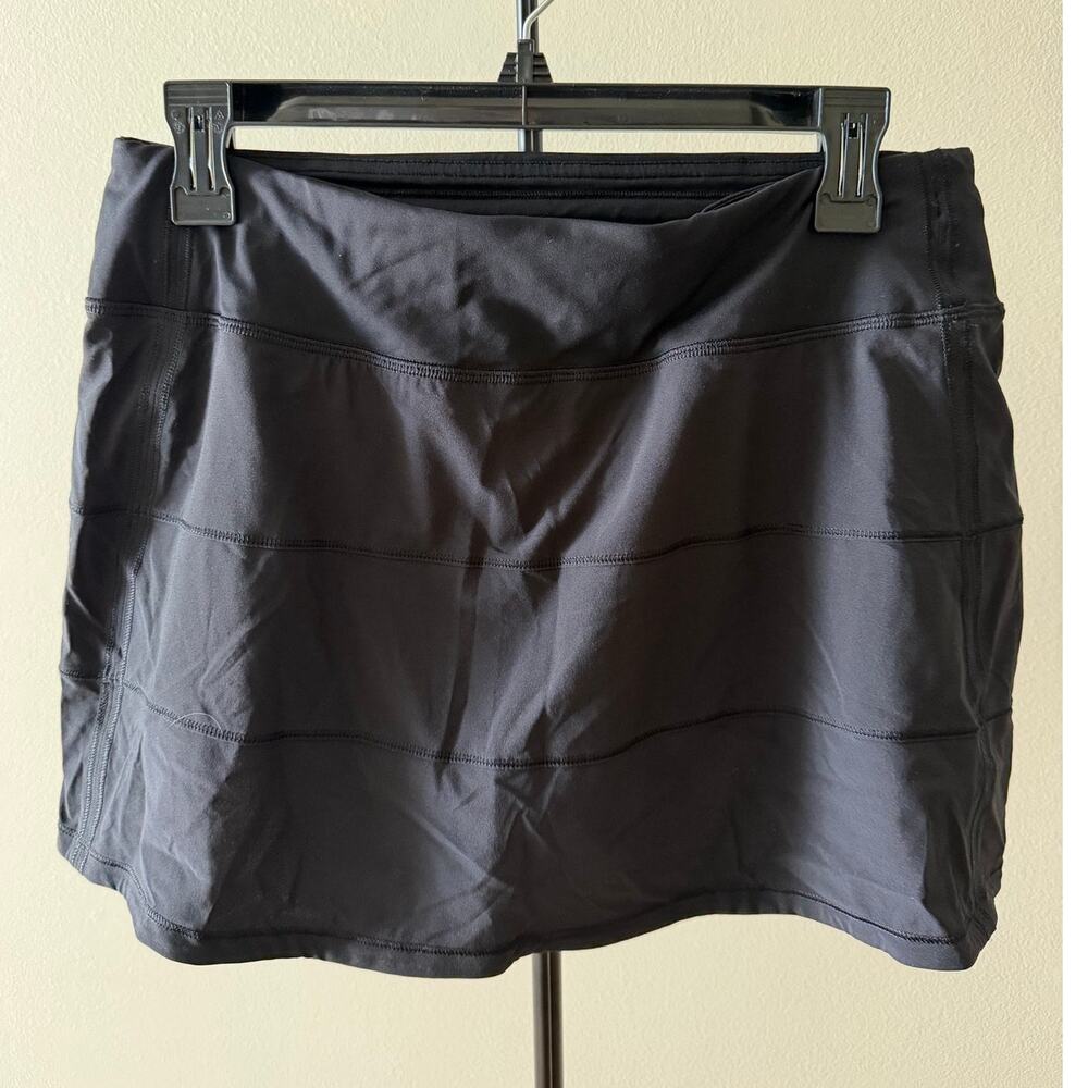 Lululemon Black Pace Rival Skirt Size 8